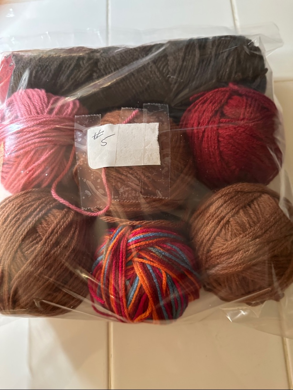 Mixed Yarn Bundle Multicolor #5